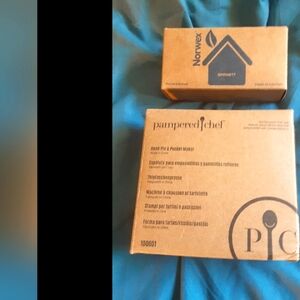 Norwex Spinnet and Pampered Chef hand and pie maker